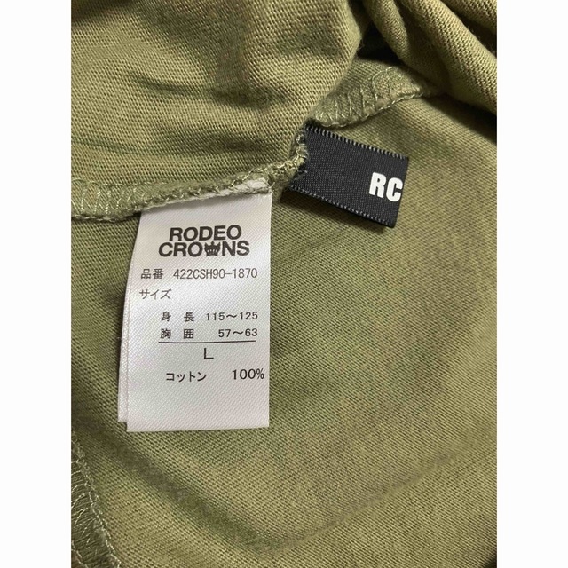RODEO CROWNS(ロデオクラウンズ)のRODEO CROWNS　Ꭲシャツ 　120cm　Lサイズ キッズ/ベビー/マタニティのキッズ服男の子用(90cm~)(Tシャツ/カットソー)の商品写真
