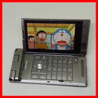 パナソニック(Panasonic)のFOMA P-03A ガラケー契約不要ワンセグ視聴 パナソニック VIERA 携(携帯電話本体)