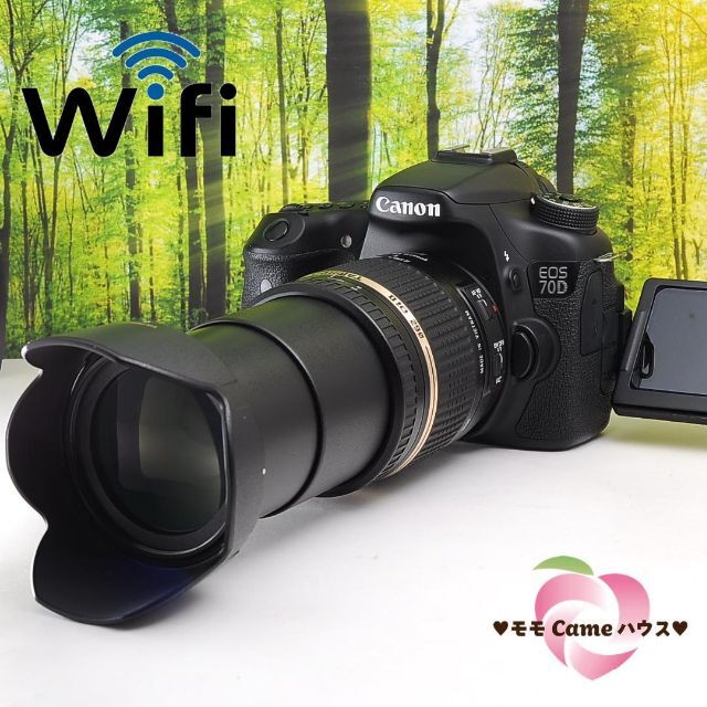 Wi-Fi搭載＆高画質＆高速連射】Canon EOS 70D 一眼レフカメラ smcint.com