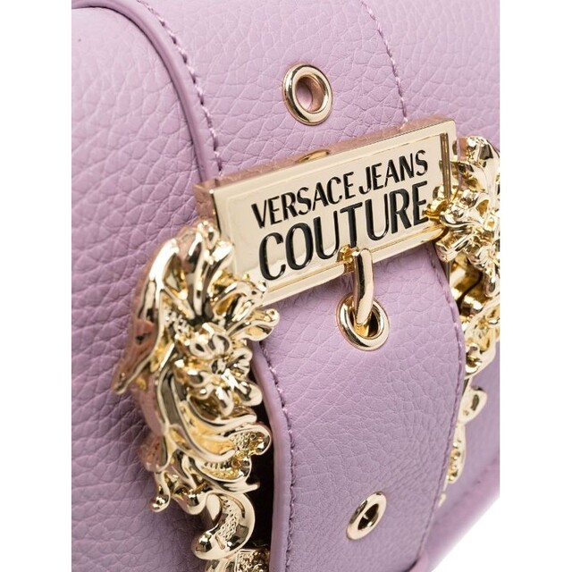 VERSACE JEANS COUTURE ハンドバッグ ピンク系 パープル