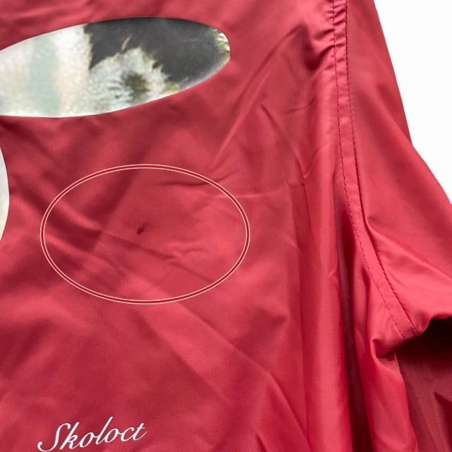 UNDERCOVER(アンダーカバー)のUNDERCOVER × SKOLOCT 17AW コーチジャケット 赤  メンズのジャケット/アウター(その他)の商品写真