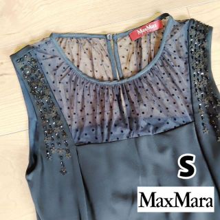 マックスマーラ(Max Mara)の即日発送★Max Mara ワンピース フォーマル 黒レディース マックスマーラ(ひざ丈ワンピース)