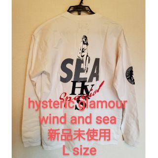 ウィンダンシー(WIND AND SEA)のL size 新品 hysteric glamour wind and sea(Tシャツ/カットソー(七分/長袖))