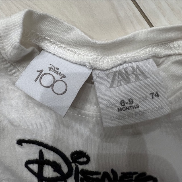 ZARA KIDS(ザラキッズ)のZARA ミッキー　Tシャツ キッズ/ベビー/マタニティのベビー服(~85cm)(Ｔシャツ)の商品写真