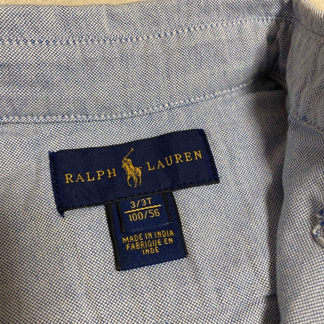 Ralph Lauren(ラルフローレン)の【ゆうか様専用】ラルフローレン キッズ 半袖シャツ 100cm キッズ/ベビー/マタニティのキッズ服男の子用(90cm~)(ブラウス)の商品写真