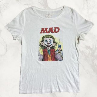 JCW ビンテージ   白 MAD　マッドマガジン　ジョーカー Tシャツ(Tシャツ/カットソー(半袖/袖なし))