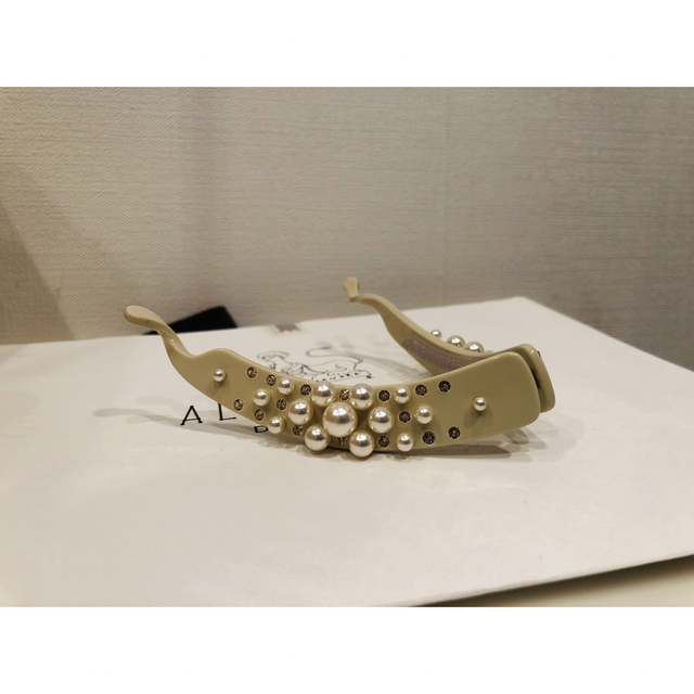 セットアップ DE ALEXANDRE 未使用 PARIS ビジュー バナナクリップ