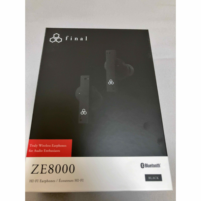 最大15時間＊急速充電final ZE8000 黒