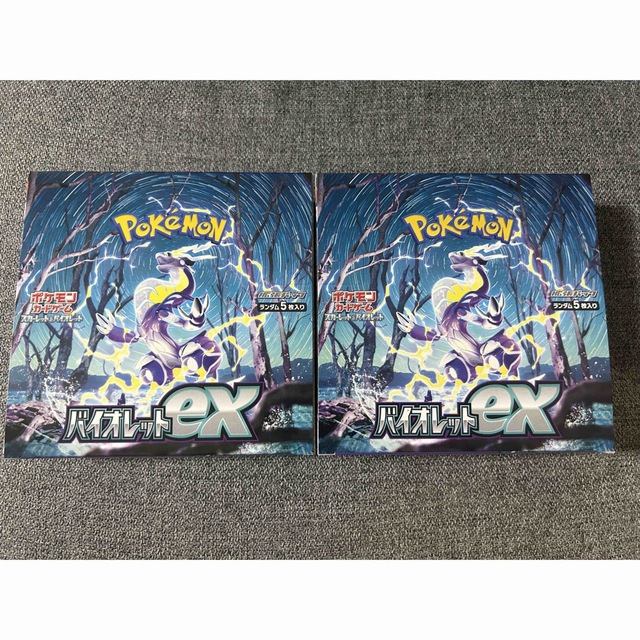 ポケモンカード バイオレットex 2BOX 新品未開封品-