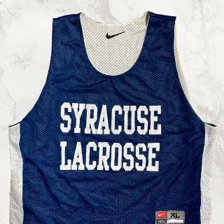 JCF NIKE ネイビー ナイキ　SYRACUSE ラクロス ゲームシャツ(Tシャツ/カットソー(半袖/袖なし))