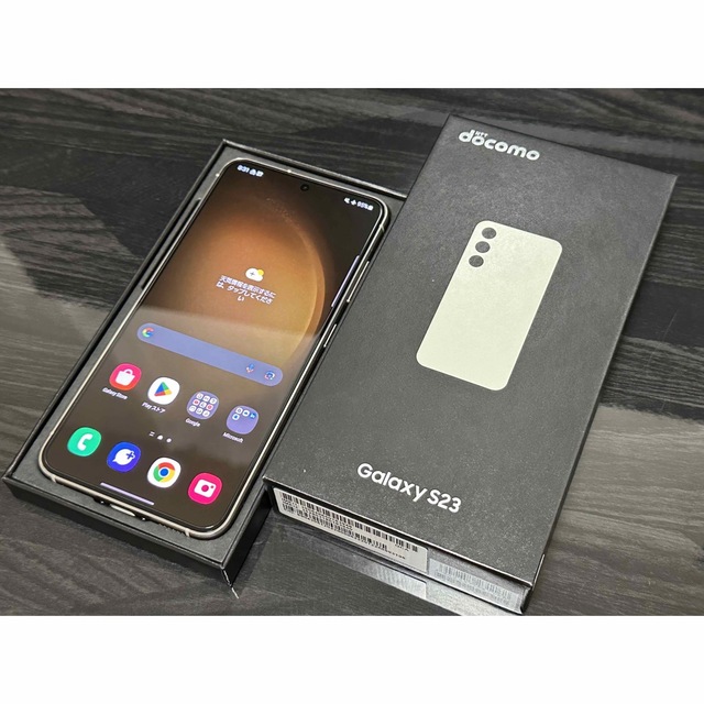 ドコモ simフリー Galaxy S23 SC-51D Cream 美品