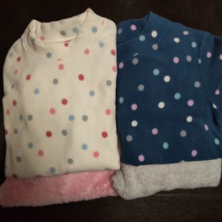 ユニクロ(UNIQLO)のUNIQLO Kids 130 フリースパジャマ 2セット(パジャマ)