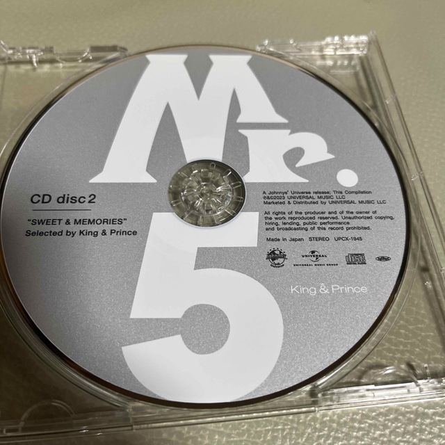 King＆Prince Mr.5 ベストアルバム CD