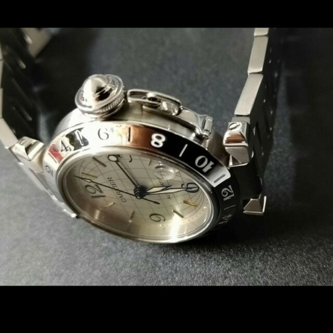 Cartier(カルティエ)のCartier カルティエ パシャ メリディアン パシャC W31029M7 メンズの時計(腕時計(アナログ))の商品写真