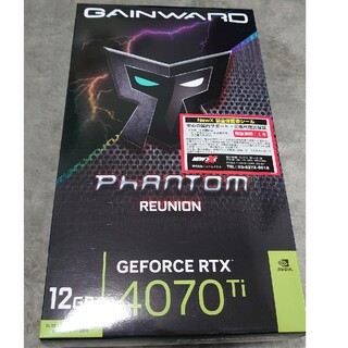 RTX4070Ti GAINWARD PHANTOM REUNION(PCパーツ)