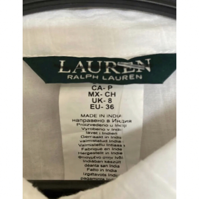 ローレン　ラルフローレン　シャツ　オーバーサイズ　米国購入　新品