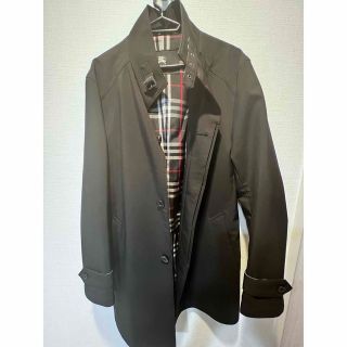 バーバリーブラックレーベル(BURBERRY BLACK LABEL)のBurberry バーバリー　ブラックレーベル  コート　美品　メンズ(ステンカラーコート)