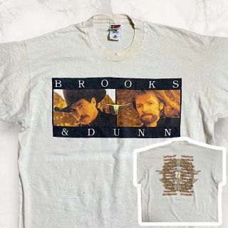 JBP 90s USA製 ブルックスアンドダン　BROOKS&DUNN バンT(Tシャツ/カットソー(半袖/袖なし))