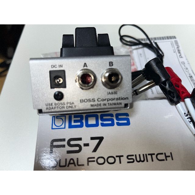 BOSS FS-7+ STP-201【美品】 Boss FS-7 Dual Foot Switch Compact and Versatile! From Japan