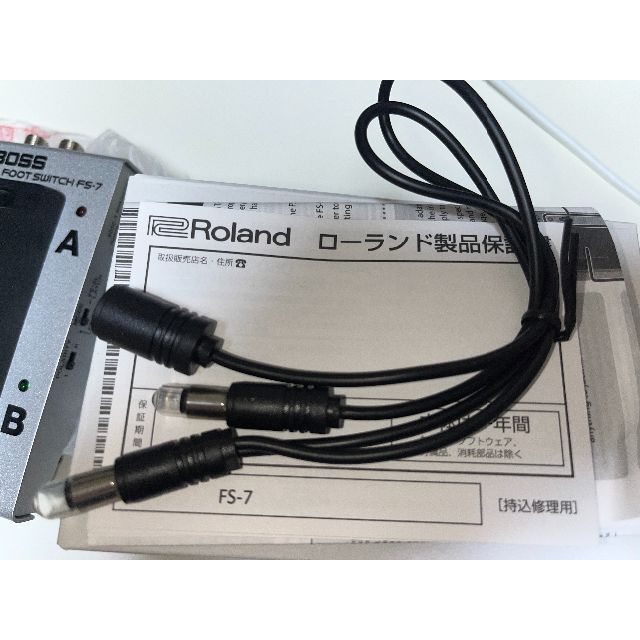 Boss FS-7 Dual Foot Switch Compact and Versatile! From Japan