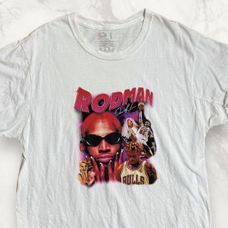 JBL ビンテージ   白 デニスロッドマン　RODMAN Tシャツ(Tシャツ/カットソー(半袖/袖なし))