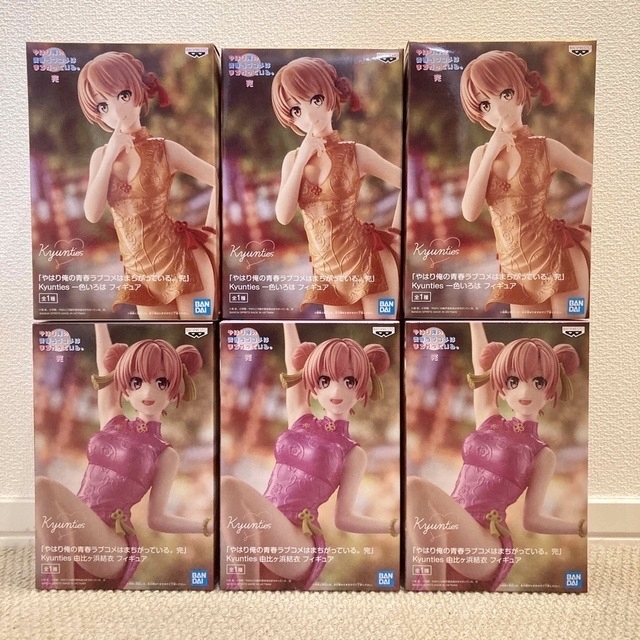 Kyunties 俺ガイル 一色いろは 由比ヶ浜結衣 フィギュア 6点セット エンタメ/ホビーのフィギュア(アニメ/ゲーム)の商品写真