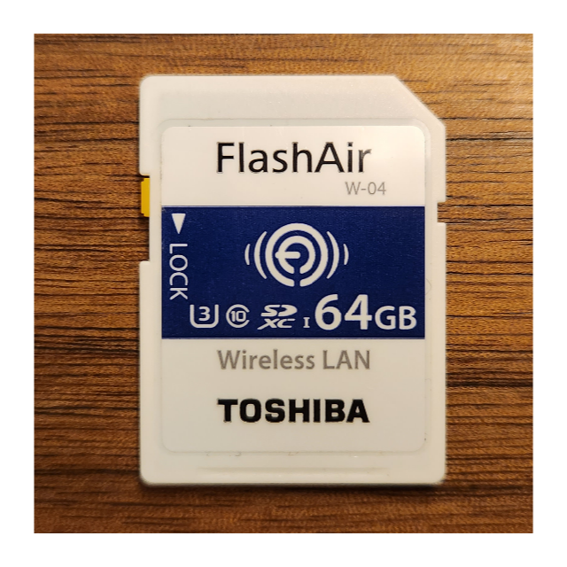 TOSHIBA FlashAir W-04 64GB 初期化済