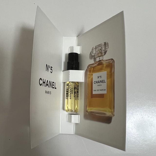 CHANEL(シャネル)の【CHANEL】シャネル N°5 オードゥ パルファム 香水サンプル コスメ/美容の香水(香水(女性用))の商品写真