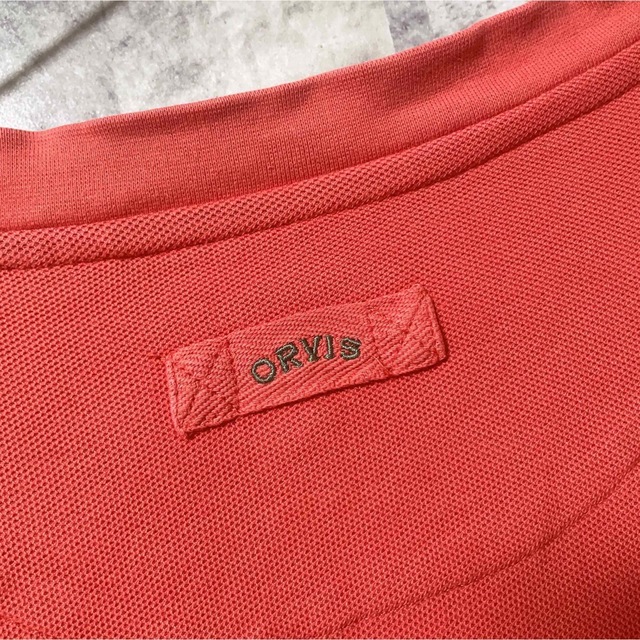Tシャツ　XXLサイズ　Orvis オービス　胸ポケット　無地　スリット　古着 メンズのトップス(Tシャツ/カットソー(半袖/袖なし))の商品写真