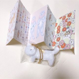 TSUMORI CHISATO SLEEP - ツモリチサト　20周年限定ノベルティ　ねこのぬいぐるみ　ポストカード