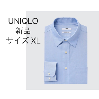 ユニクロ(UNIQLO)の【新品】 UNIQLO ユニクロ スーパーノンアイロンシャツ ワイシャツ 長袖(シャツ)