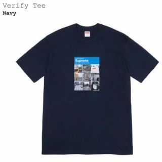 シュプリーム(Supreme)のSupreme Verify Tee シュプリーム(Tシャツ/カットソー(半袖/袖なし))