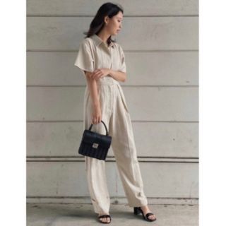 マウジー(moussy)のANKLE BUTTONオールインワン(オールインワン)