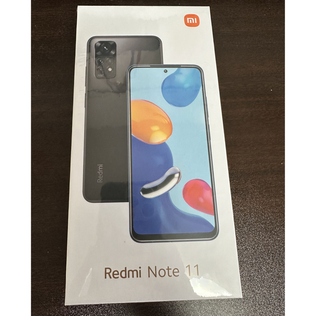 【新品未開封】Redmi Note 11 64GB グラファイトグレー