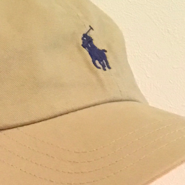 POLO RALPH LAUREN(ポロラルフローレン)のPOLO ベージュキャップ レディースの帽子(キャップ)の商品写真