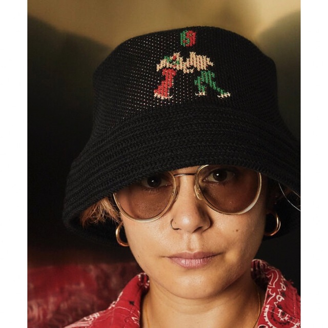 COOTIE(クーティー)の【Wu Xing/ウーシン】KNIT HAT ニットハット バケットハット メンズの帽子(ハット)の商品写真