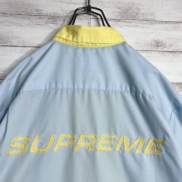 Supreme - 【入手困難!!】シュプリーム ✈︎刺繍 バックロゴ 半袖