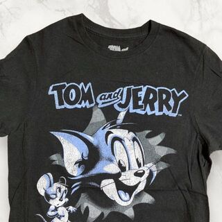 JAR TOM and JERRY ビンテージ   黒 トムとジェリー　Tシャツ(Tシャツ/カットソー(半袖/袖なし))