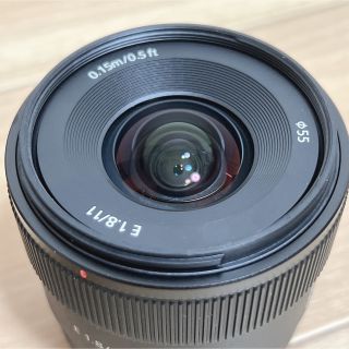 SEL11F18 E11mm F1.8 フィルター付 | www.ofa.sg