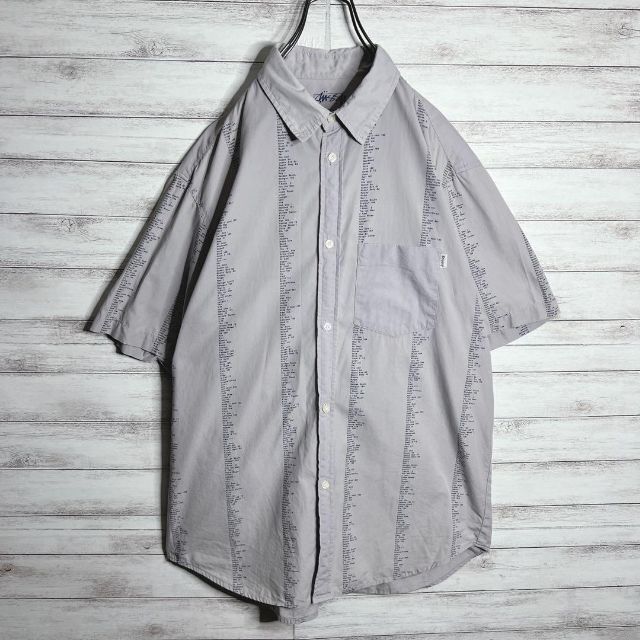 STUSSY - 【入手困難!!】ステューシー ✈︎USA製 ゆるだぼ 半袖シャツ