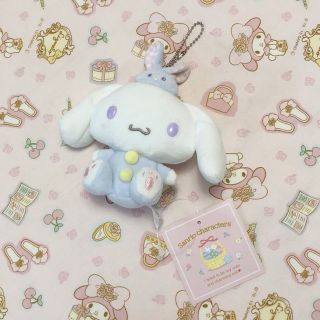 シナモロール(シナモロール)のシナモン♡イースター♡うさぎ♡マスコット♡新品タグ付き(キャラクターグッズ)