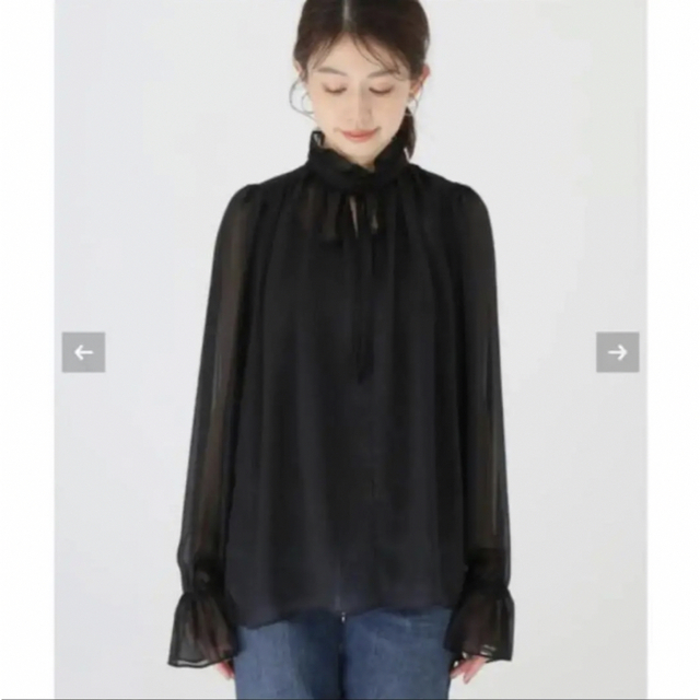 Plage 新品♡Georgette Smock ブラウス♡