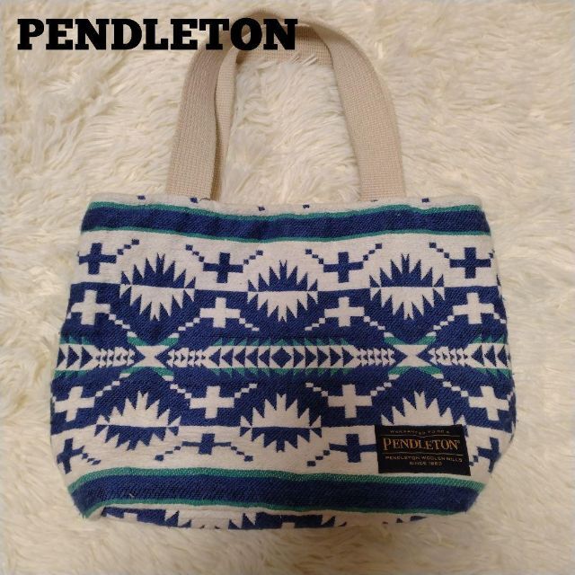 PENDLETON ハンドバッグ ブルー