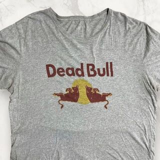 JAD  ビンテージ   グレー デッドブル　Dead Bull　ネタ Tシャツ(Tシャツ/カットソー(半袖/袖なし))