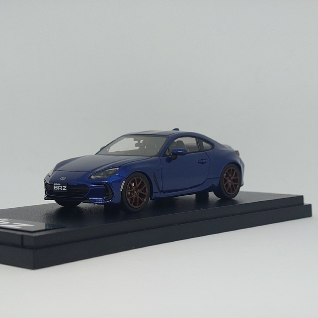 MARK43 スバル BRZ 2021 カスタムバージョン サファイアブルー - ミニカー