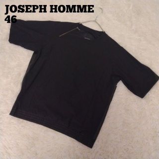 ジョゼフ(JOSEPH)のJOSEPH HOMME プルオーバーシャツ 46 ブラック(Tシャツ/カットソー(半袖/袖なし))