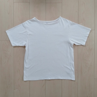 シマムラ(しまむら)のボートネックTシャツ(Tシャツ(半袖/袖なし))
