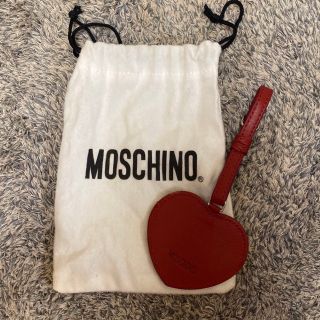 モスキーノ(MOSCHINO)のモスキーノ　MOSCHINO ネームタグ　スーツケース　ハート(旅行用品)