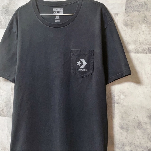 CONVERSE(コンバース)のConverse コンバース　Tシャツ　XXLサイズ　胸ポケット　ワンポイント メンズのトップス(Tシャツ/カットソー(半袖/袖なし))の商品写真