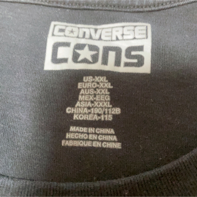 CONVERSE(コンバース)のConverse コンバース　Tシャツ　XXLサイズ　胸ポケット　ワンポイント メンズのトップス(Tシャツ/カットソー(半袖/袖なし))の商品写真